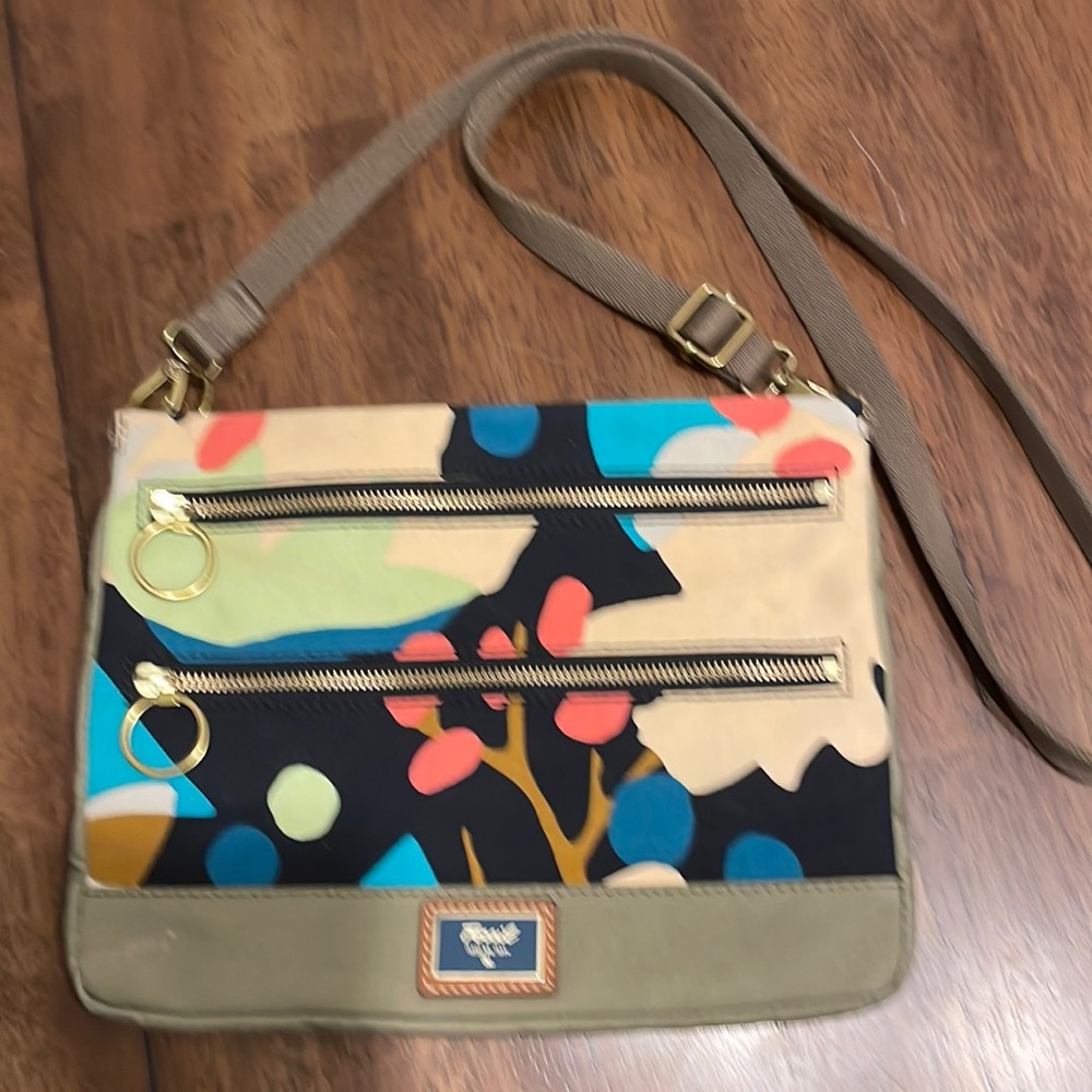 Fossil canvas crossbody E011